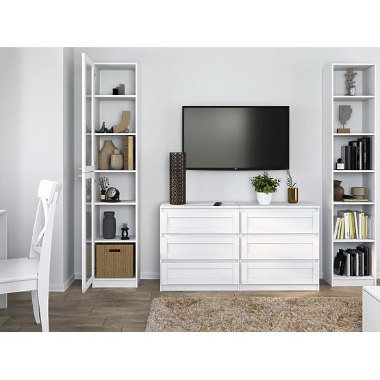 Vitrina PAFOS W40/2S BIJELA