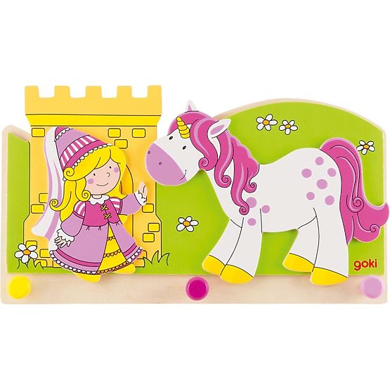 Vješalica za odjeću Princeza i jednorog