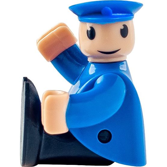 Vlak s baterijskim strojovođom zeleni