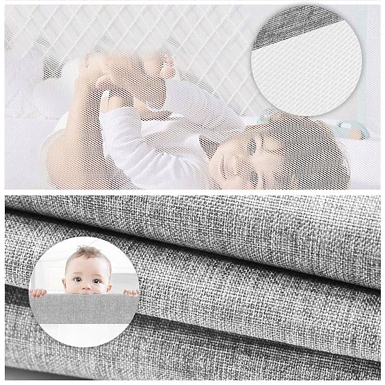 Zaštitna barijera za krevet 180 cm zaštita za djecu ECOTOYS