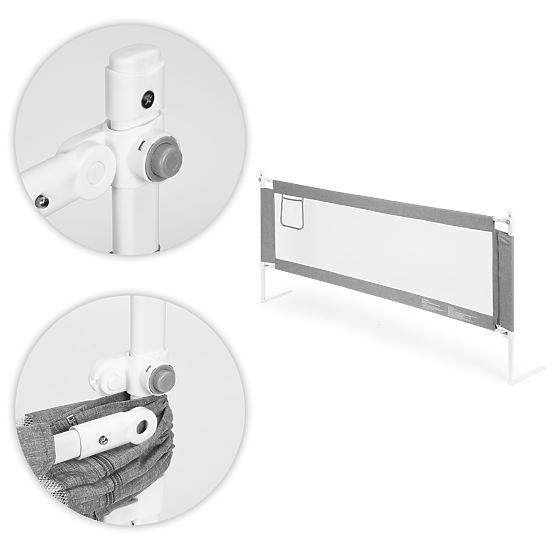 Zaštitna barijera za krevet 200 cm zaštita za djecu ECOTOYS