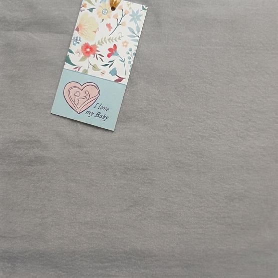 Zaštitna ograda za krevetić - svijetlosiva