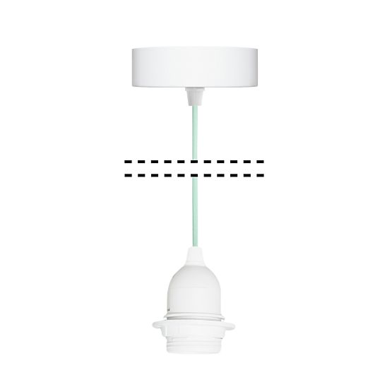 Závěsný kabel s objímkou 100 cm