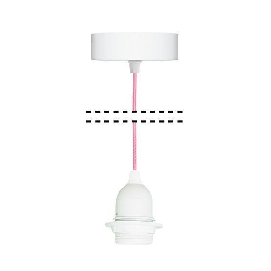 Závěsný kabel s objímkou 100 cm