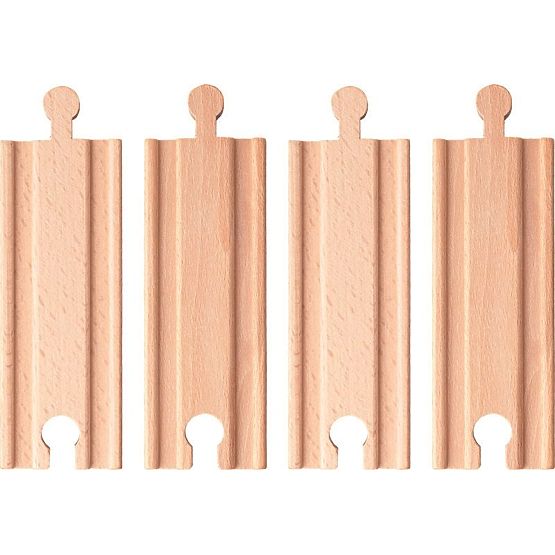 Željezničke pruge - set od 4 komada 11 cm