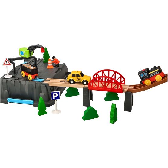 Željeznički set Rudnik 63 dijelova