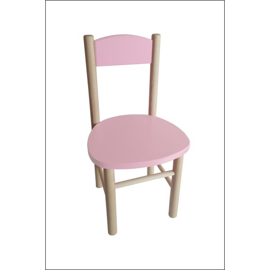Dječja stolica Polly - svijetlo ružičasta
