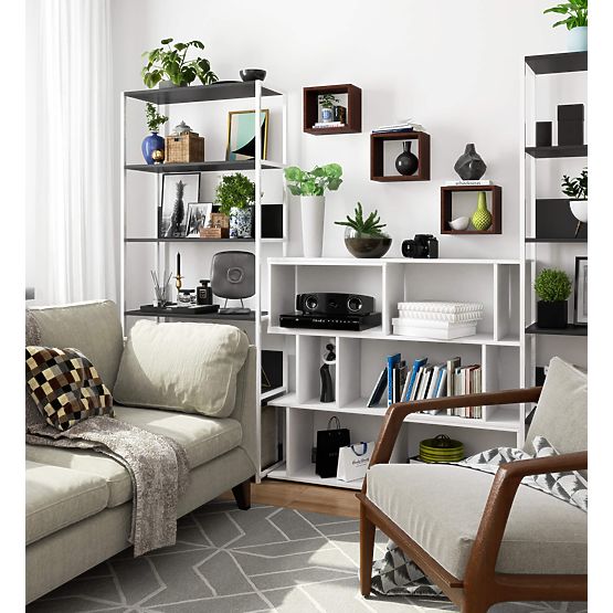 ZIDNA POLICA K 25x25cm SET 3 kom WENGE