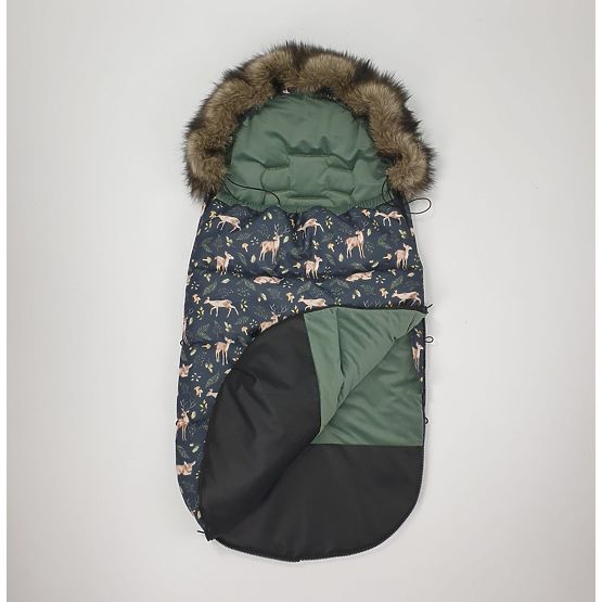 Zimska bunda - Jelen lopatar i srna