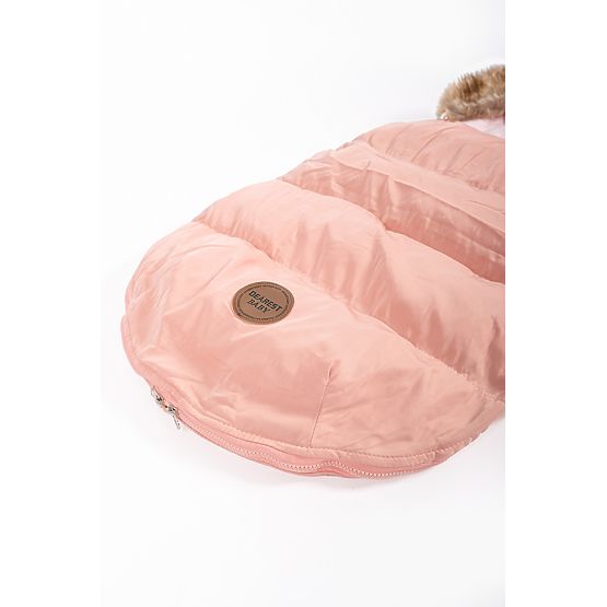 Zimska navlaka za kolica Mouse - stara roza