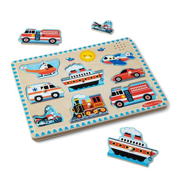 Zvučna slagalica - Vozila - glazbeni puzzle