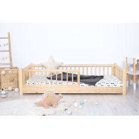 Dječji niski krevet Montessori Ourbaby - natural, Ourbaby®