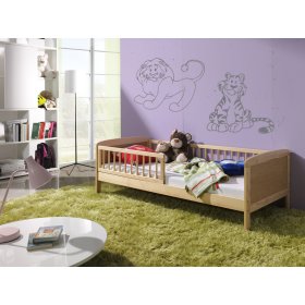 Dječji krevet Junior - 160x70 cm - prirodan, Ourbaby