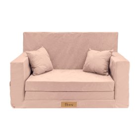 Dječji kauč na razvlačenje Classic - puder roza, FLUMI