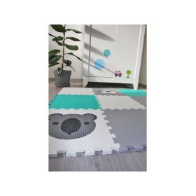 Pjenasta prostirka za igru 9 kom - Koala, tuljan i šapa, VYLEN