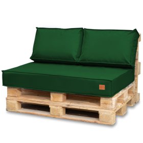 Set jastuka za namještaj od paleta - Green, FLUMI