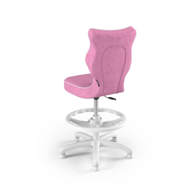 Dječja ergonomska stolica prilagođena visini od 119-142 cm - roza, ENTELO