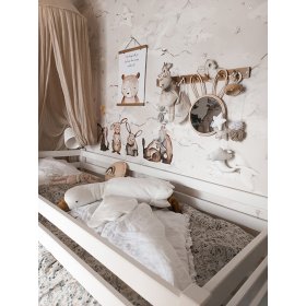Dječji povišeni krevet Ourbaby Modo - bijeli