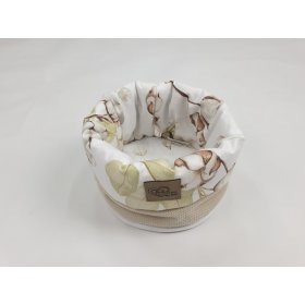 Košara za odlaganje pelena - Cvjetovi od pamuka