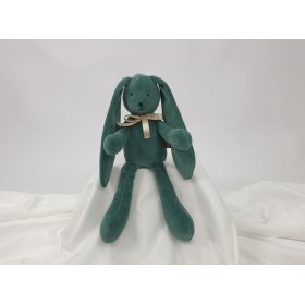 Velur igračka Zec 35 cm - zelena, TOLO