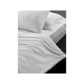 Obična pamučna posteljina 140x200 cm - Atlas gradl bijela