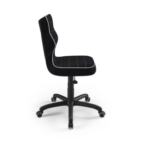 Ergonomska radna stolica prilagođena visini od 146-176,5 cm - crna, ENTELO