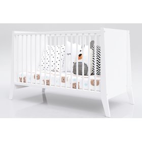 Dječji krevetić Cosmo 120x60 - bijeli