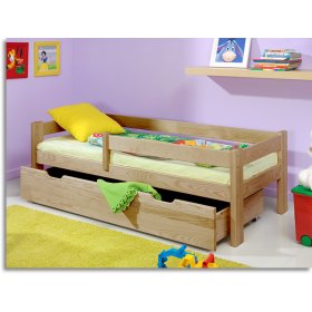 Dječji krevet Paul s ogradicom - bukva, Ourbaby