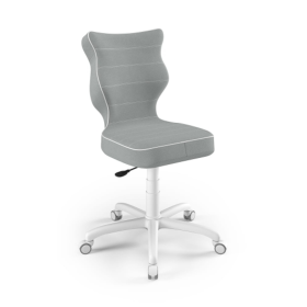 Ergonomska radna stolica prilagođena visini od 159-188 cm - siva