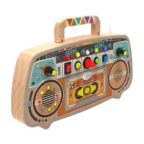 2Kids Toys Drvena FM radio ploča za aktivnosti
