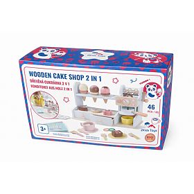 2Kids Toys Drvena slastičarna 2 u 1