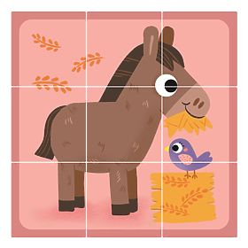 2Kids Toys Drvene kocke Farma, 2Kids Toys