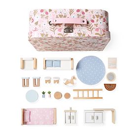 2Kids Toys Kućica za lutke u kovčegu Dnevni boravak, 2Kids Toys