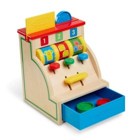 Drvena blagajna 123 Melissa & Doug
