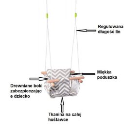 Ljuljačka od tkanine za najmlađe
