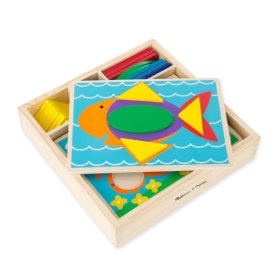 Drvena slagalica - Mozaik - boje i oblici