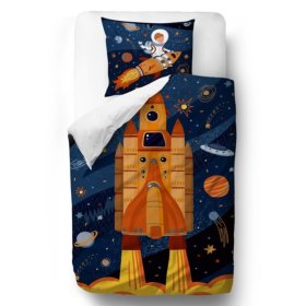 Gosp. Little Fox posteljina Shuttle - deka jastuk 100 x 130 cm: 60 x 40 cm