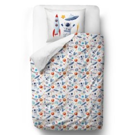 Gosp. Little Fox posteljina svemir - deka: 135 x 200 cm jastuk: 60 x 50 cm