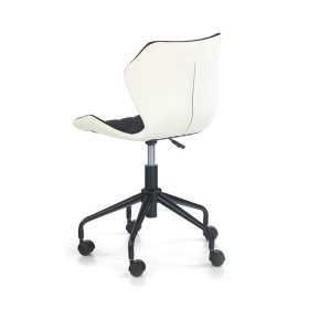 Matrix studentska stolica - bijelo-crna, Halmar