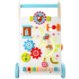 Višenamjenski drveni šetač - Veseli vrt, EcoToys