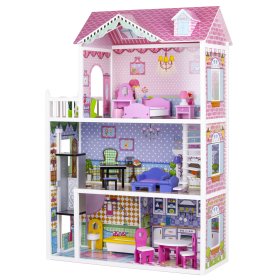Kuća za lutke s liftom Ava, EcoToys
