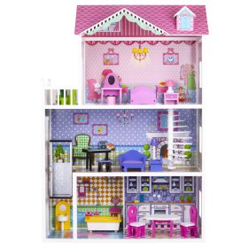 Kuća za lutke s liftom Ava, EcoToys