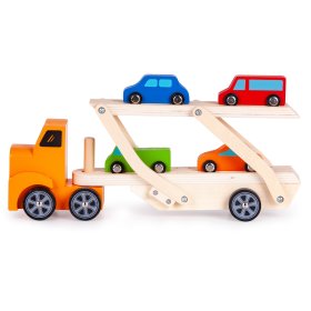 Kamion sa šarenim automobilima-igračkama