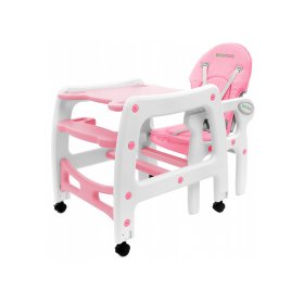 Blagovaonska stolica Pinky 3u1, EcoToys