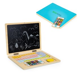 Drvena edukativna bilježnica s magnetima