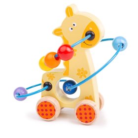 Bigjigs Baby žirafa labirint na kotačima, Bigjigs Toys