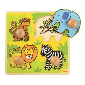 Bigjigs Toys moja prva slajd-in safari slagalica, Bigjigs Toys