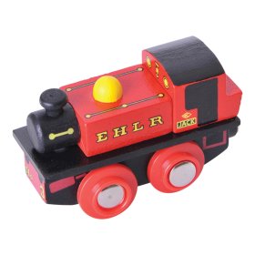 Bigjigs Rail Drvena replika lokomotive EHLR Jack, Bigjigs Rail