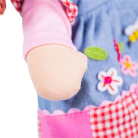 Bigjigs Toys Lutka od tkanine Melody 34 cm, Bigjigs Toys