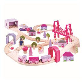 Bigjigs Rail Velika drvena željeznička pruga za princeze, Bigjigs Rail